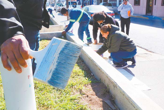 El trabajo comenzó el día de ayer. Leonel Rocha