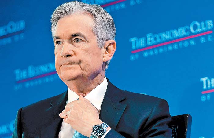 Jerome Powell, el presidente de la Reserva Federal.  /Jim Young/REUTERS