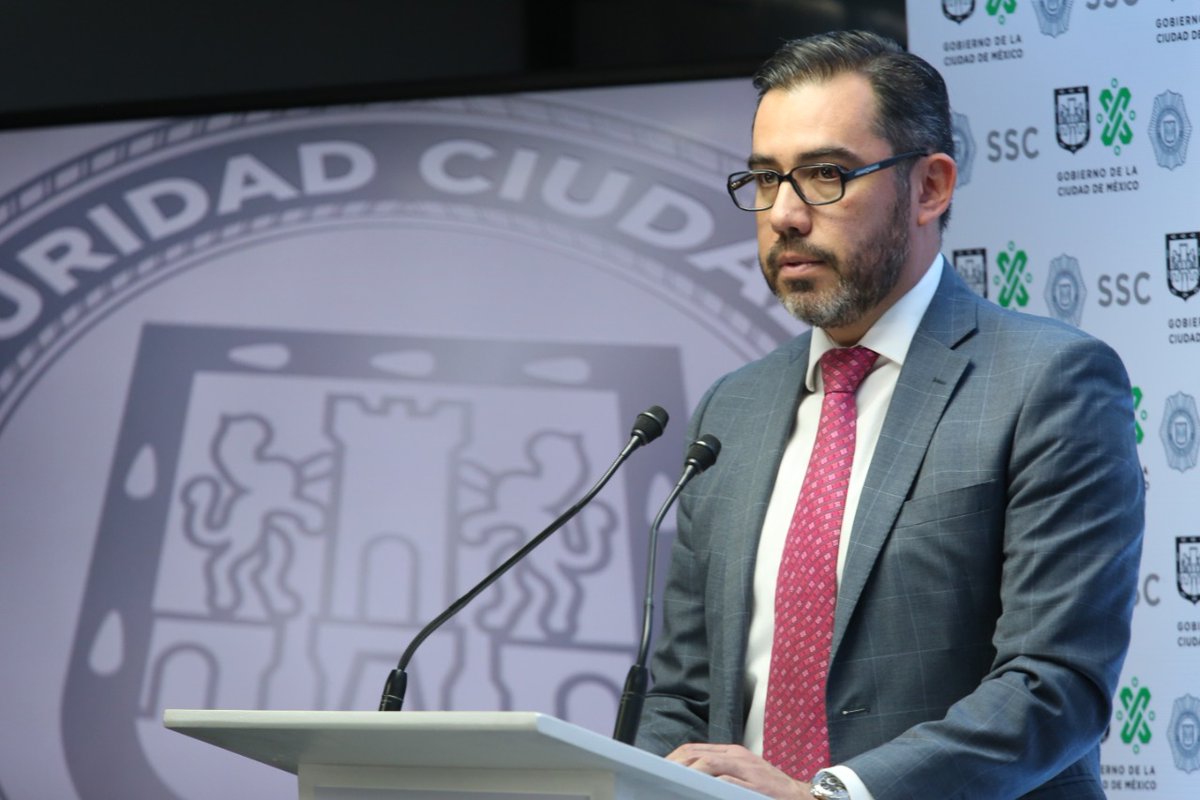 Jesús Orta aseguró que trabajará en las denuncias hechas en redes sociales sobre secuestro a mujeres. (Tomado de @SSP_CDMX)