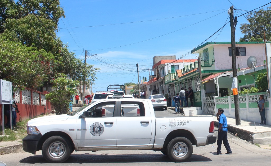La policía investigadora en sur de Tamaulipas.