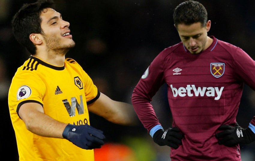 Raúl Jiménez y Javier Hernández (Reuters)