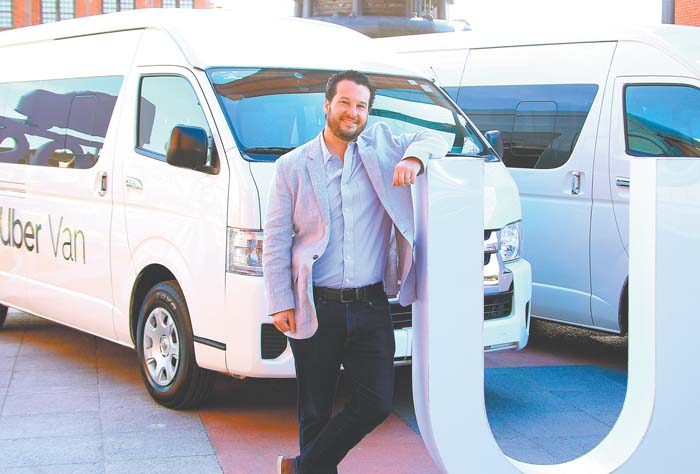 Roberto Fernández estuvo en la ciudad. RAÚL PALACIOS