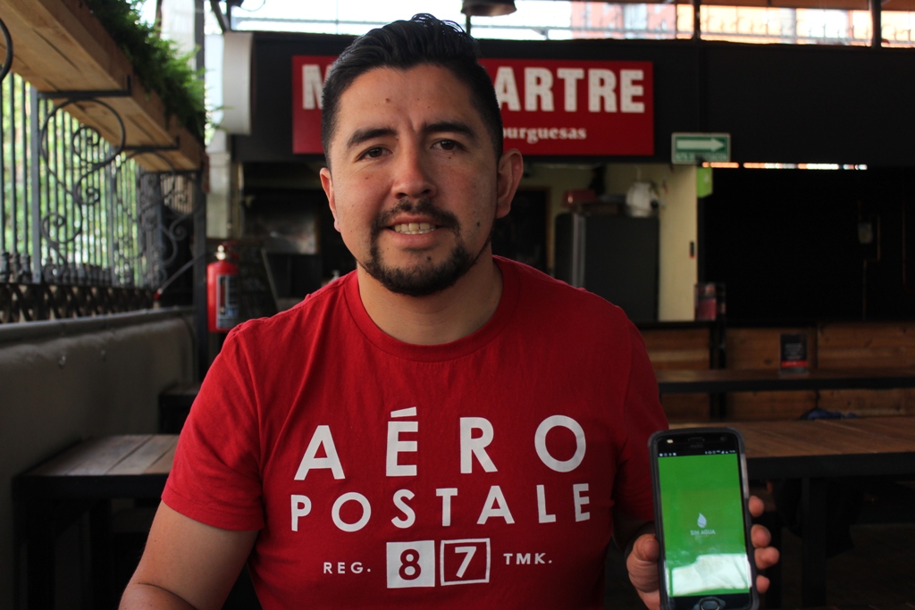 Sin Agua es una aplicación para los dispositivos iOS y Android y puedes descargarla de manera gratuita