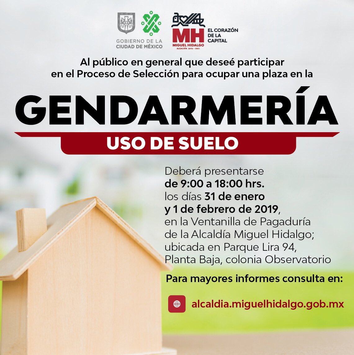 La gendarmería supervisará todas las construcción en demarcación.