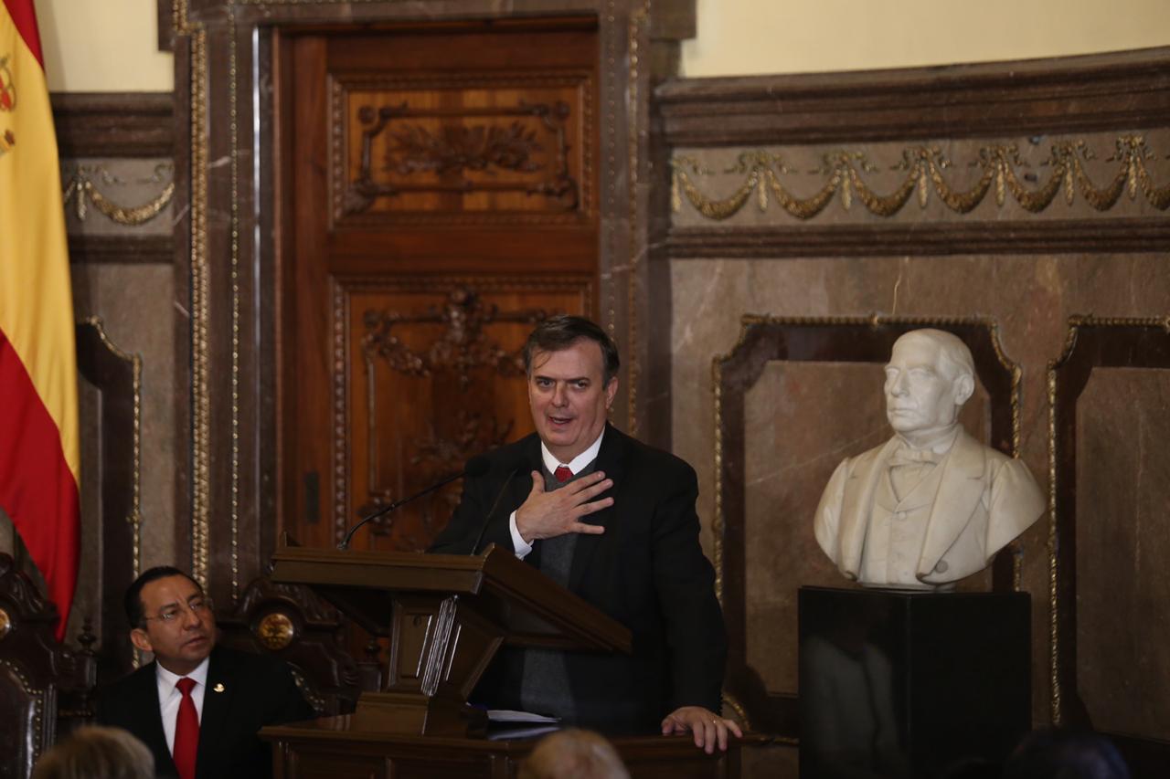 Marcelo Ebrard, canciller de México. (Nelly Salas)