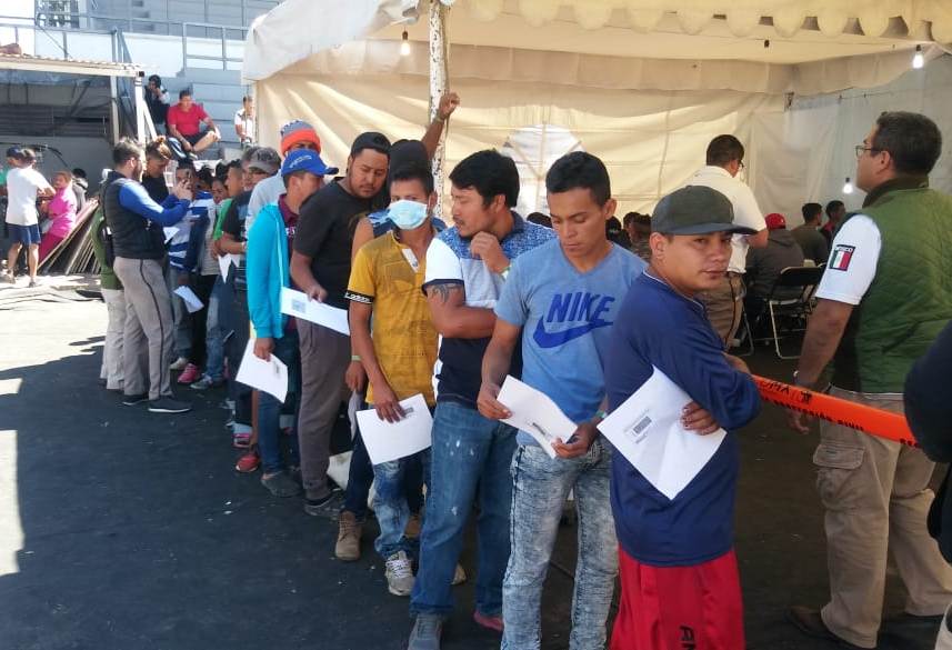 Se prevé la llegada de 4 mil migrantes más a albergue de CdMx. | Francisco Mejía