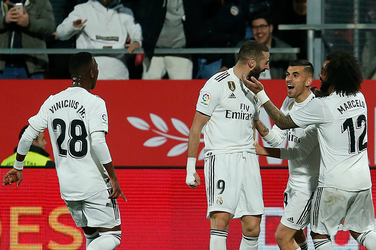 El Real Madrid accedió a las Semfinales de la Copa del Rey (AFP)