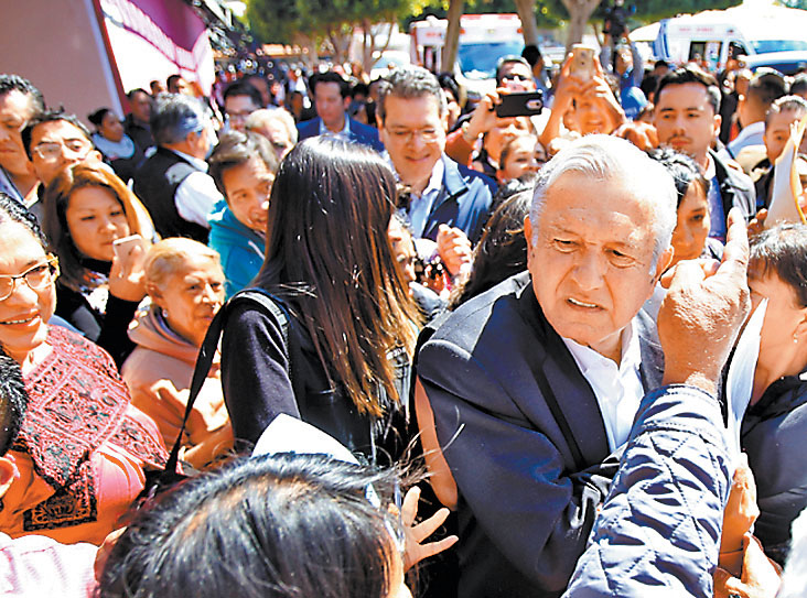 Ayer el titular del Ejecutivo estuvo en Tlaxcala. (Ariana Pérez)