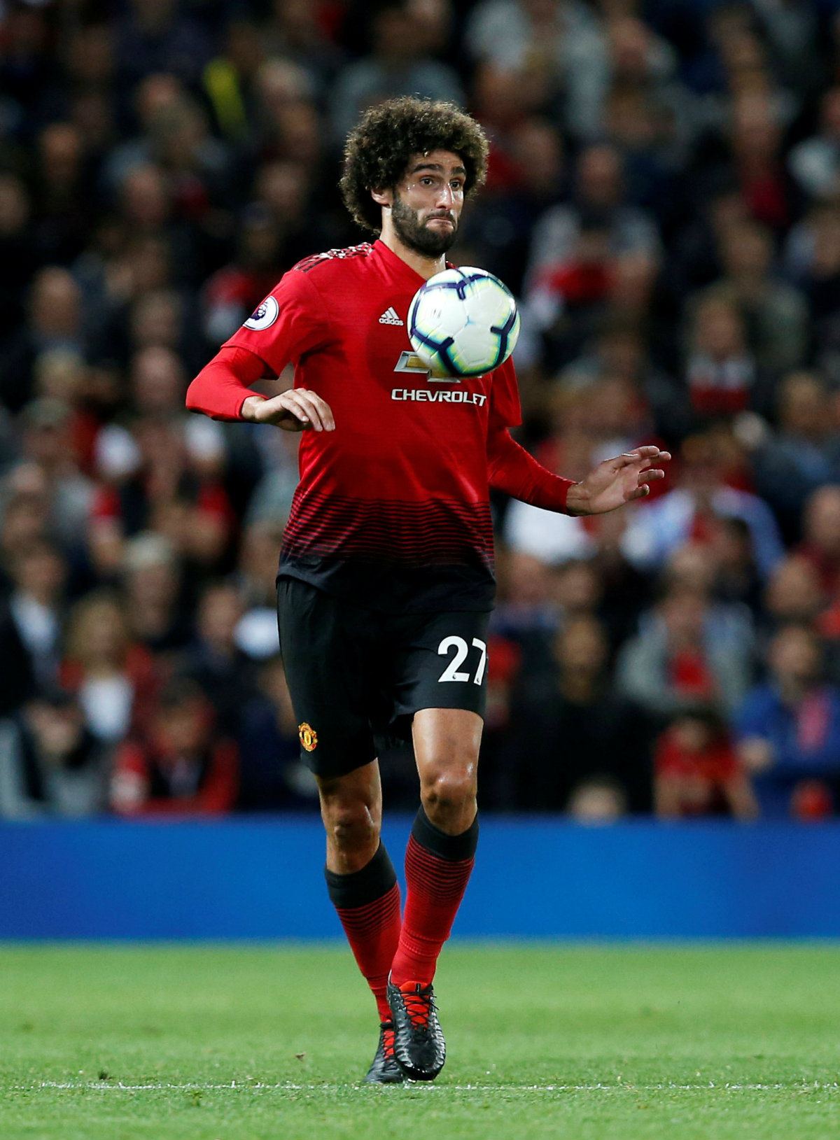 Marouane Fellaini ya no jugará en el Manchester United (Reuters)