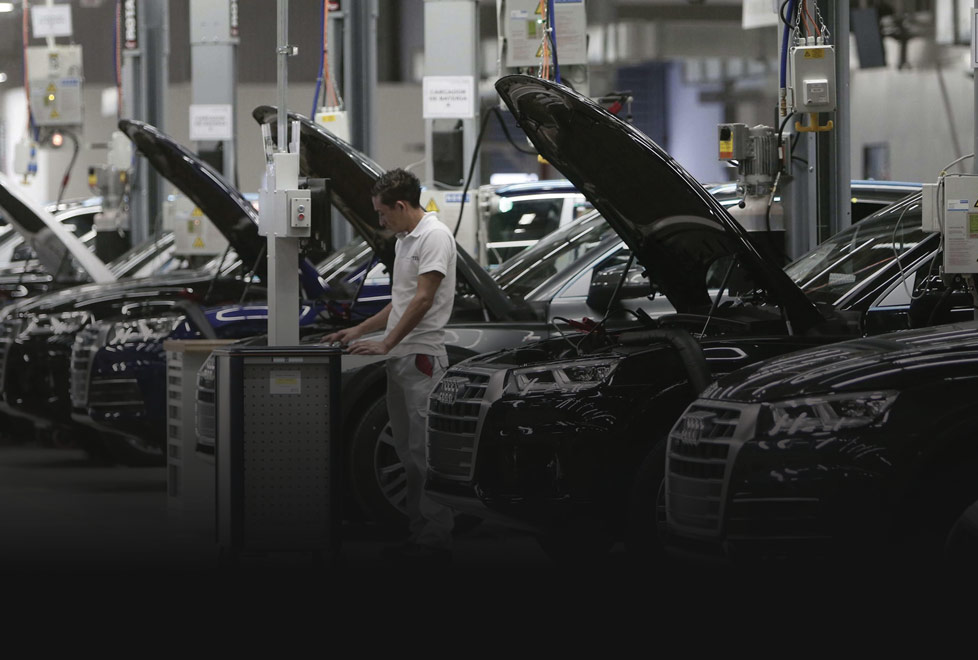 México produjo 3,908 millones de vehículos en 2018, 0.61% menos que 2017, cuando se fabricaron 3,932 millones de autos.
