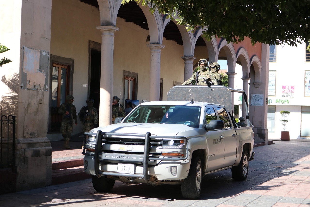 Refuerzan seguridad en Salamanca (Dany Béjar)