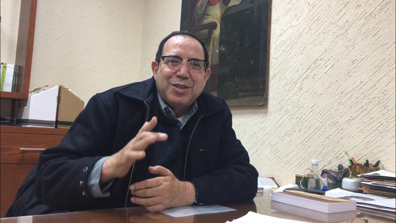 Vicario general de la Diócesis de Toluca, Guillermo Fernández Orozco. (Monserrat Mata)