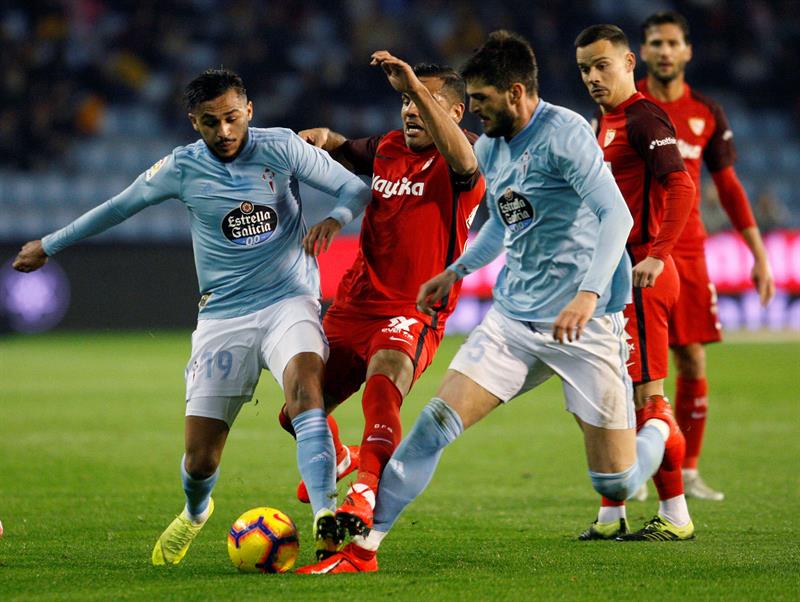 El Celta de Vigo venció al Sevilla (EFE)