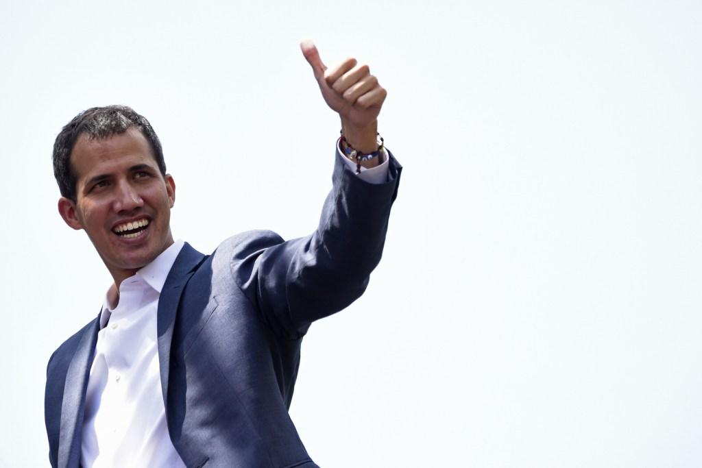 Juan Guaidó anunció una nueva movilización el próximo 12 de febrero. (AFP)