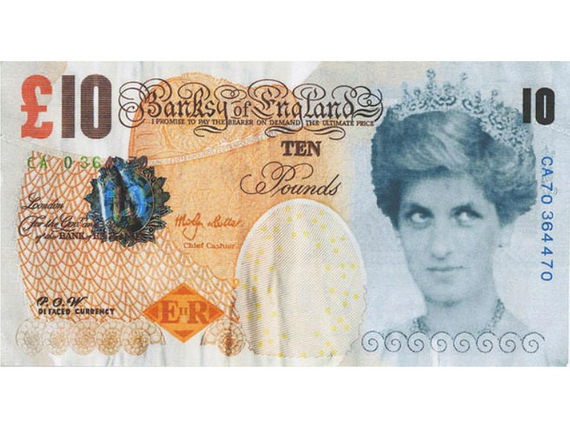 El billete apareció en el carnaval de Notting Hill en 2004. (Especial)