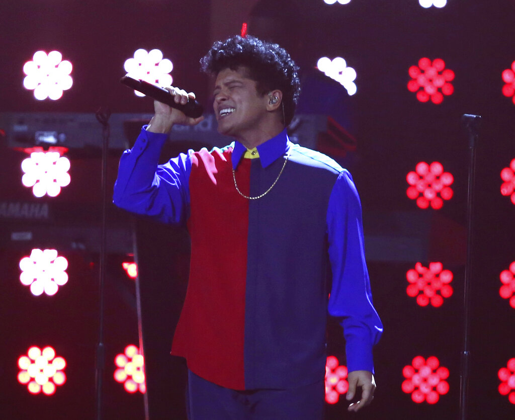 Bruno Mars. (Foto: AP)