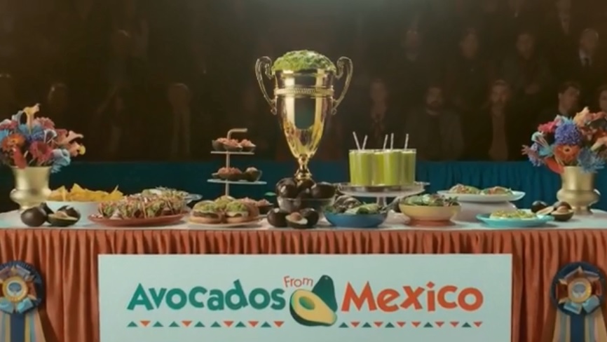 El comercial de Avocados from Mexico que se transmitió durante el Super Bowl. (Instagram @avocadosfrommexico)