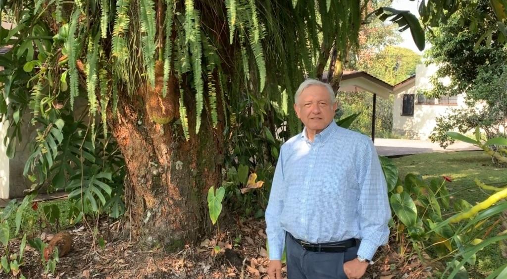 El presidente compartió un video desde Fortín de las Flores en Veracruz (Especial)