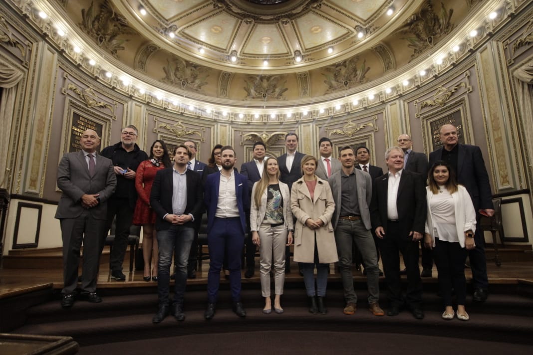 Ernest Göld, diputado del parlamento de Austria, explicó que su visita a Puebla consiste en participar en diferentes eventos para conocer la economía 
