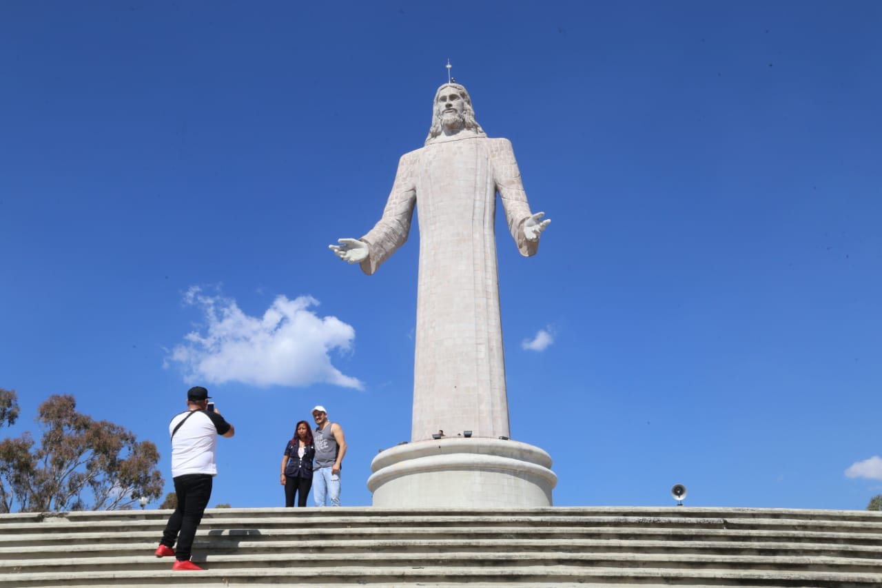 Mirador de Cristo Rey en Pachuca. (Jorge Sánchez)