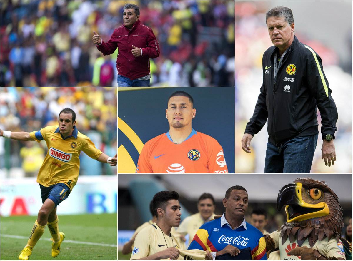 Jugadores americanistas que han peleado entre ellos (Imago7 / Mexsport)