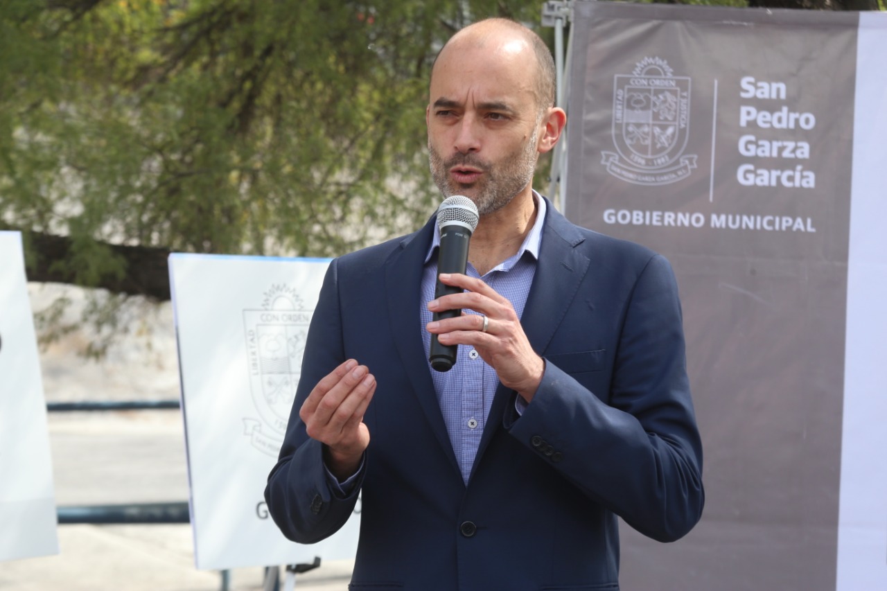 Miguel Treviño de Hoyos, alcalde del municipio de San Pedro. Foto: Raúl Palacios