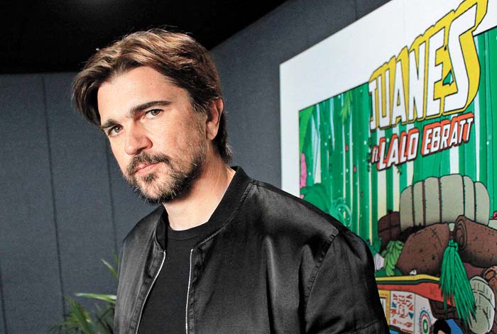 Regresó a México para la grabación de un programa de tv por cable. Alfonso Manzano
