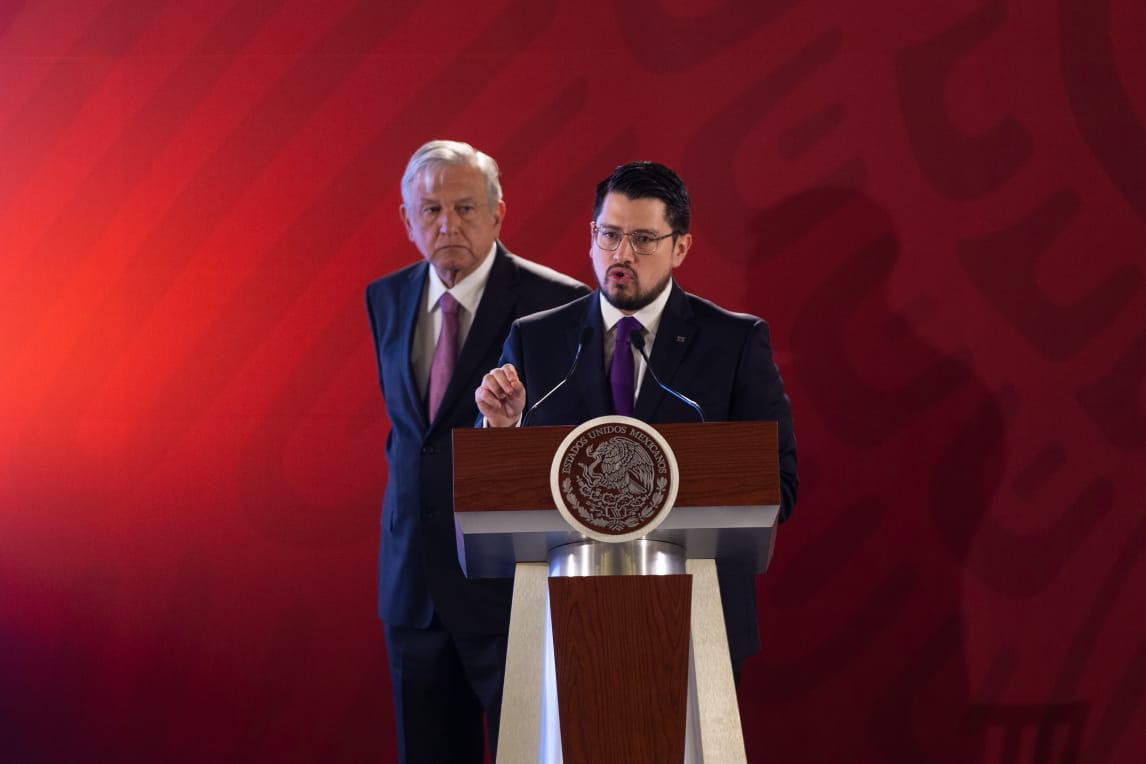 Carlos Martínez Velázquez, director general del Infonavit. (Omar Franco | Milenio)