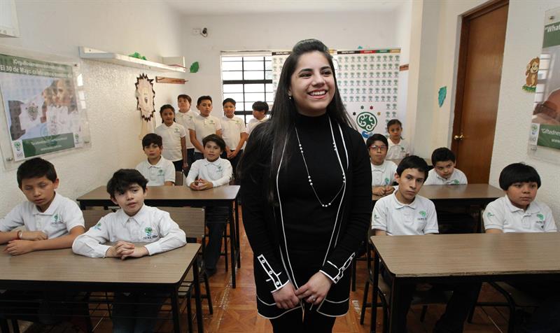 Dafne Salazar fue una niña superdotada que estudió en el Centro de Atención a Talentos en la Ciudad de México. (EFE)