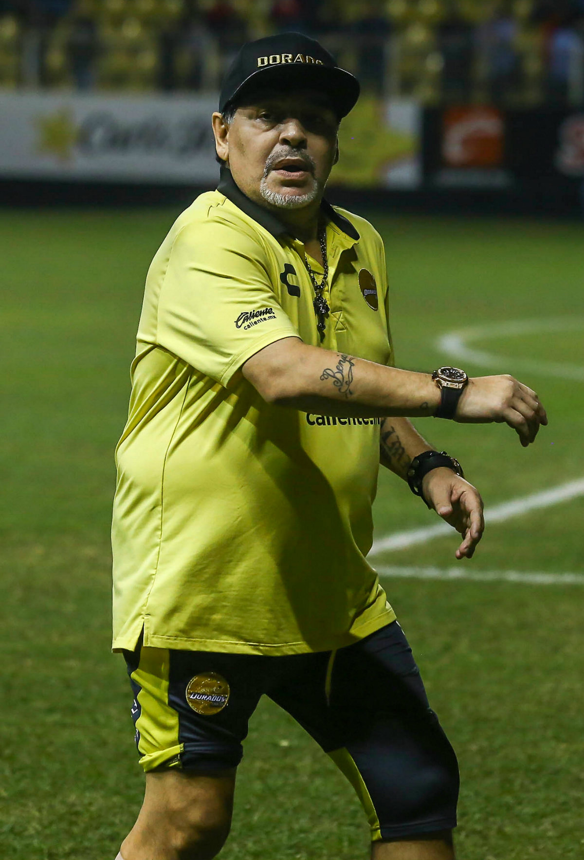 Diego Armando Maradona, director técnico de Dorados (Mexsport)