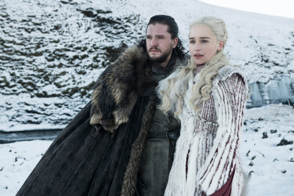 Jon Snow y Daenerys Targaryen (HBO)