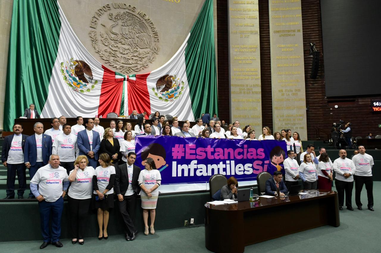 Legisladores se pronunciaron por garantizar la operación de las estancias infantiles. (Especial)