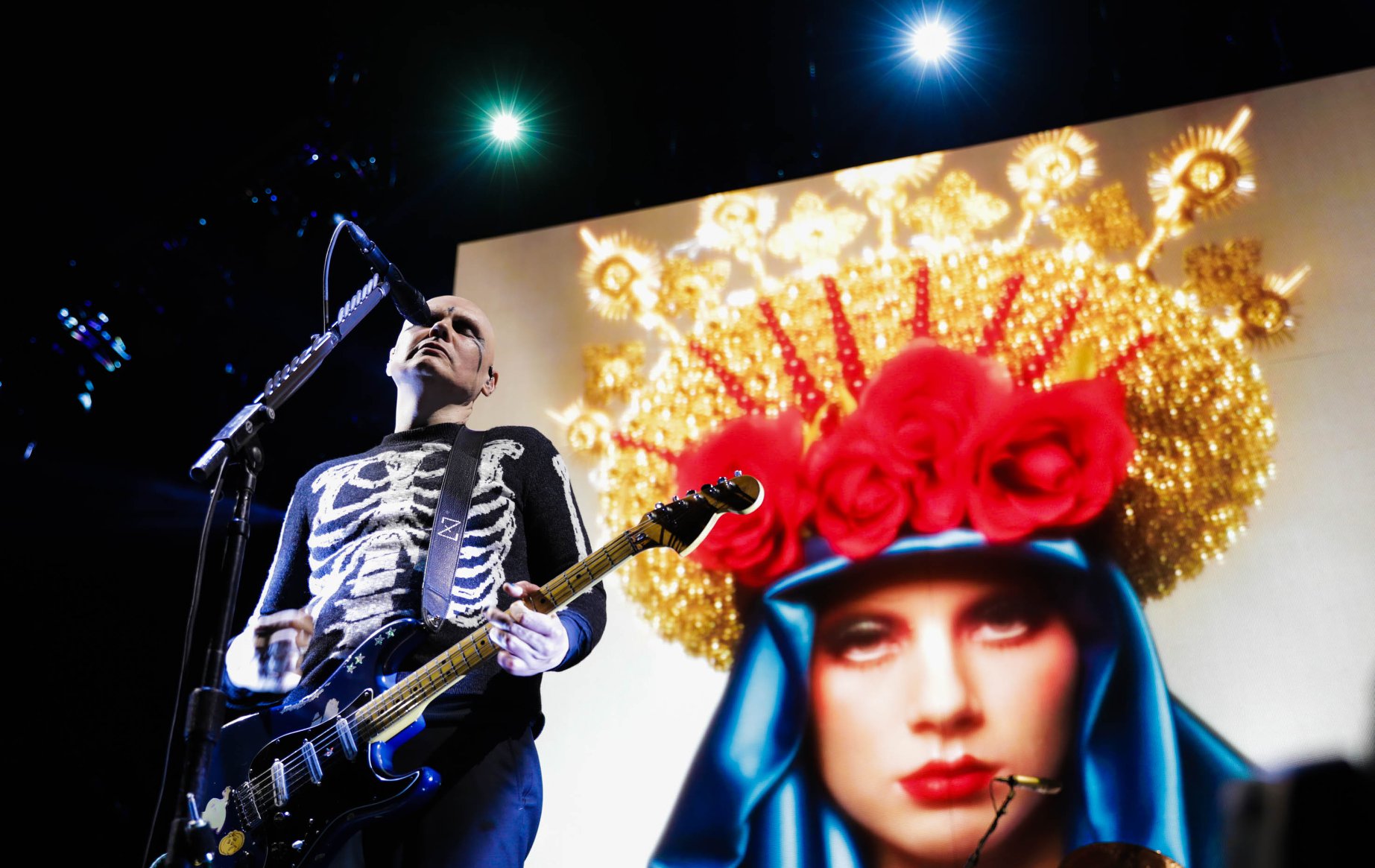 Billy Corgan recupera una guitarra que le robaron hace 27 años (Facebook)