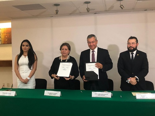 Para ello se firmó un convenio específico de apoyo a los estudiantes. (Alondra Ávila)