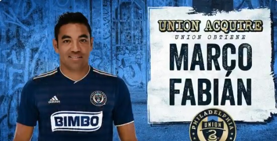 El Philadelphia Union de la MLS hace oficial la llegada de Marco Fabián al club (Especial)