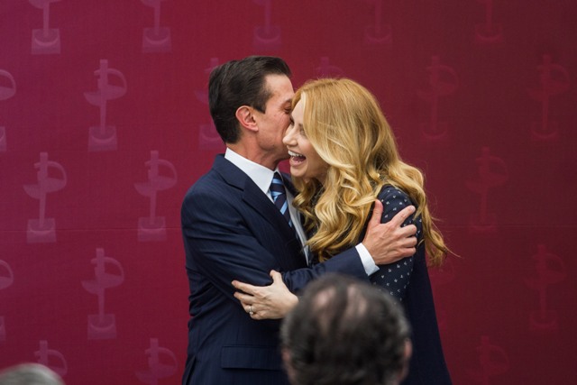 El ex presidente Enrique Peña Nieto y Angélica Rivera/Cuartoscuro.