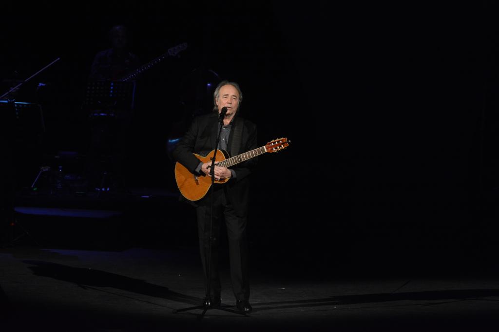 Serrat se presentó en Bellas Artes con su gira 'Mediterráneo Da Capo' (Fabián Cruz/INBA).