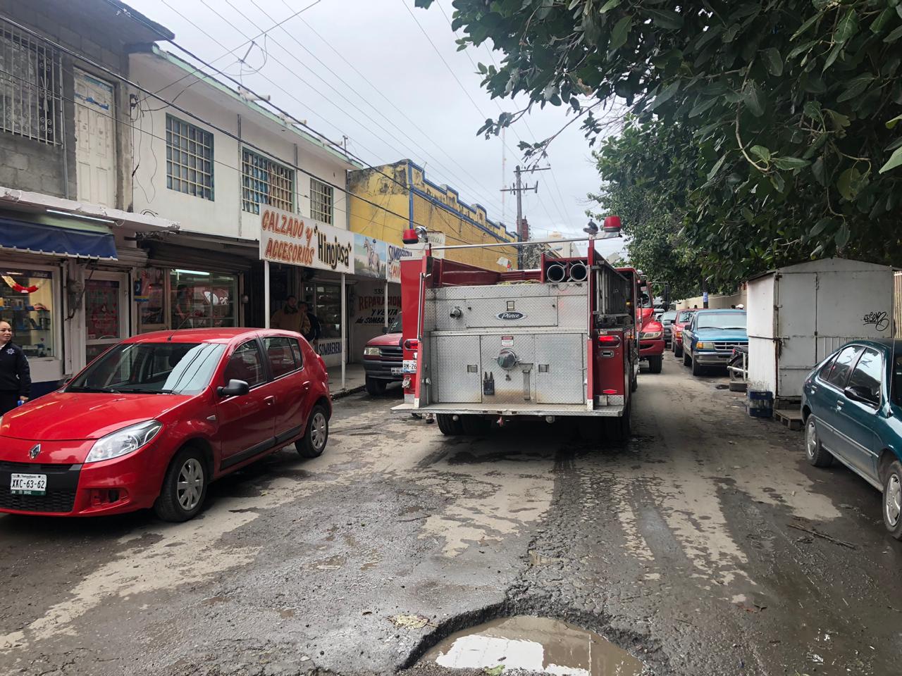 El siniestro se presentó en una casa en la Zona Centro de Ciudad Victoria.