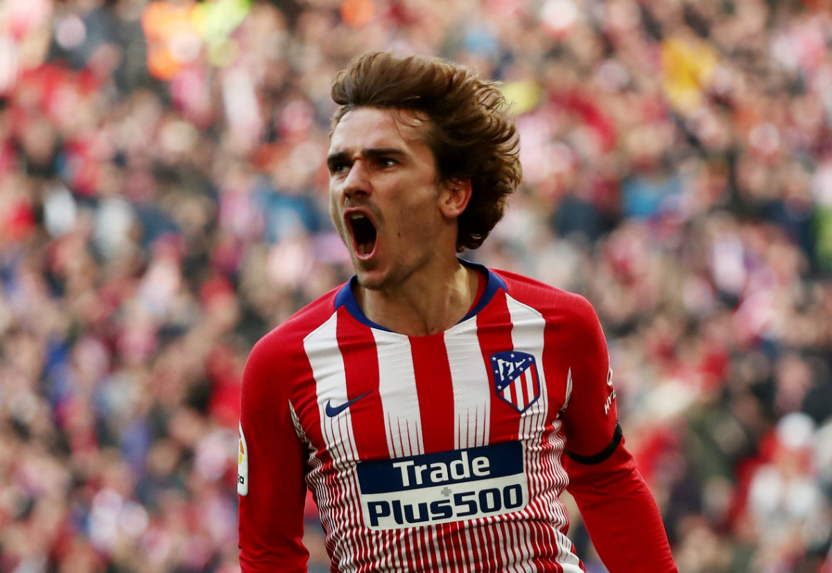Antoine Griezmann marcó el gol del empate del Atlético de Madrid (Reuters)