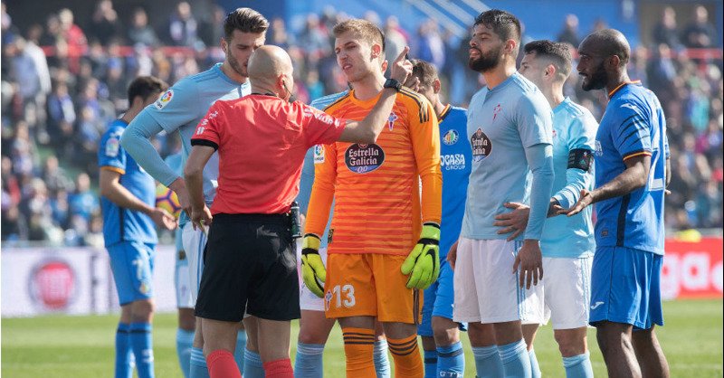Néstor Araujo marca su tercer gol de la temporada con el Celta de Vigo (Twitter @RCCelta)