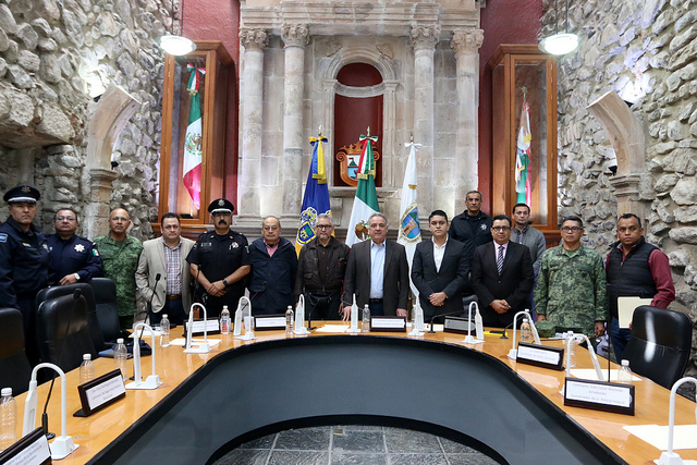 Sesiona en Lagos de Moreno la Comisión Ejecutiva del Consejo Estatal de Seguridad. (Cortesía)