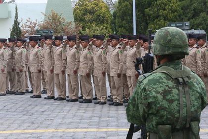 Al terminar, buscarán  posibilidades de que continúen con la instrucción militar. (Foto: Leonel Rocha)