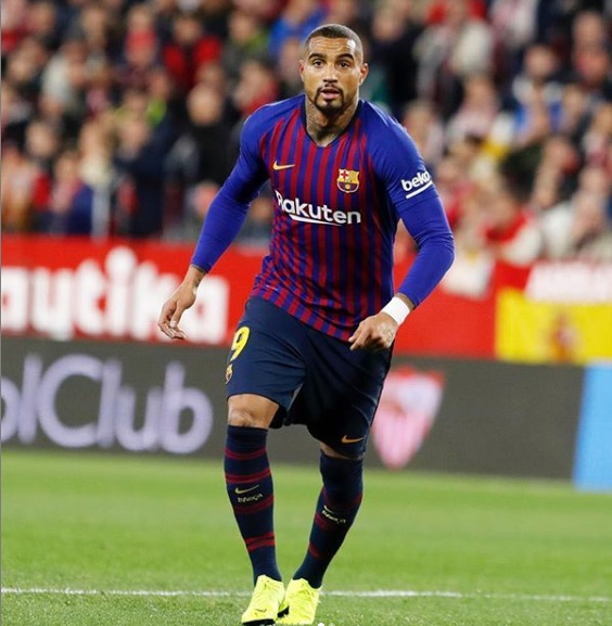 Kevin-Prince Boateng, jugador del Barcelona (Instagram @princeboateng)