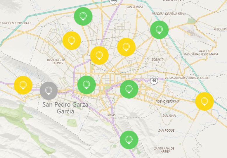 Los vientos fuertes ayudaron a limpiar la ciudad. Foto: Especial