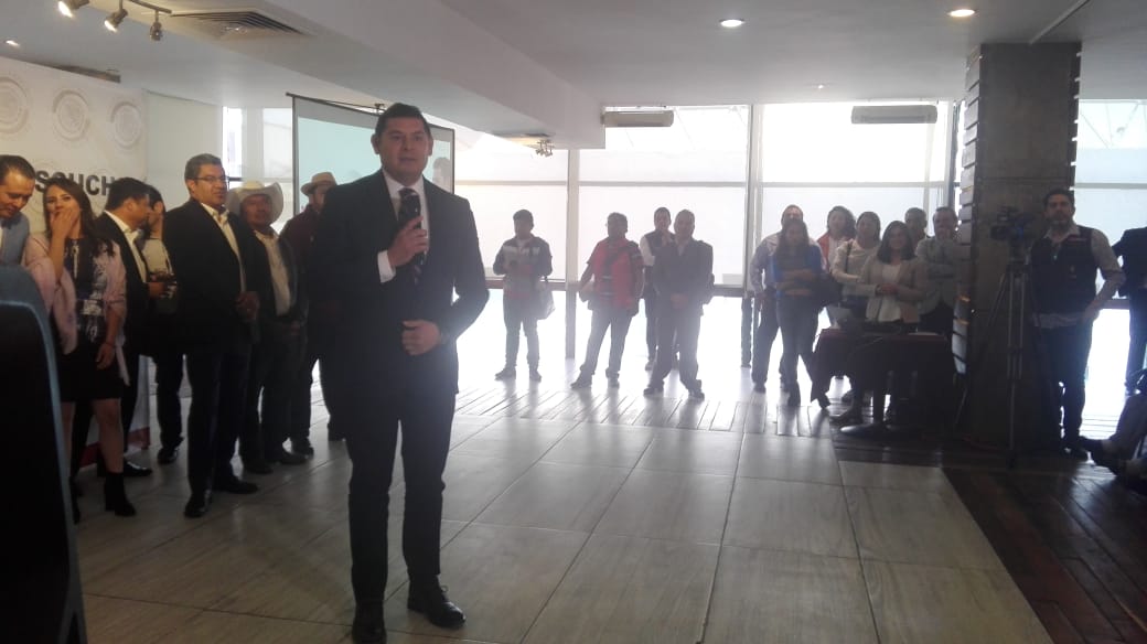 Alejandro Armenta no dio detalles de los presidentes municipales que habrían sido amenazados por el secretario de Finanzas (Elena Domínguez)