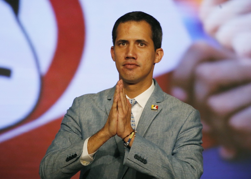 Juan Guaidó, autoproclamado presidente interino de Venezuela. (AP)