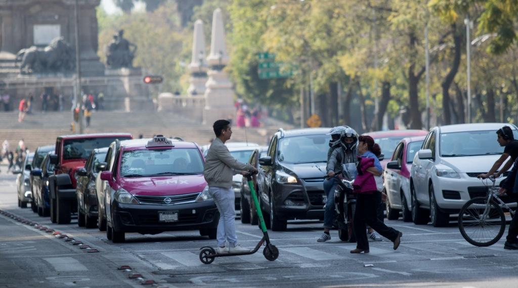Monopatines o scooters en CdMx. (Cuartoscuro)