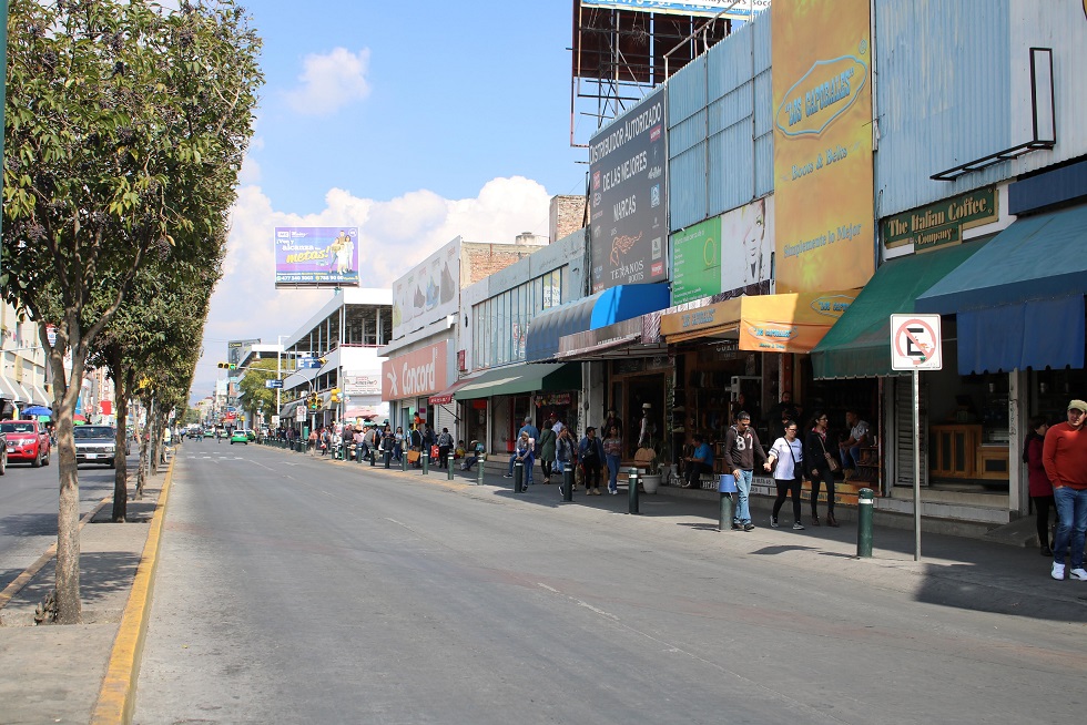 La Zona Piel ha tenido una baja afluencia de clientes (Dany Béjar)
