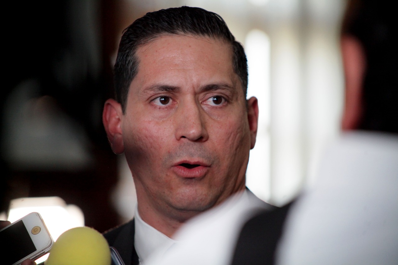 Aldo de Anda García tomó protesta como presidente de la Canirac. (Guiselle Chávez)