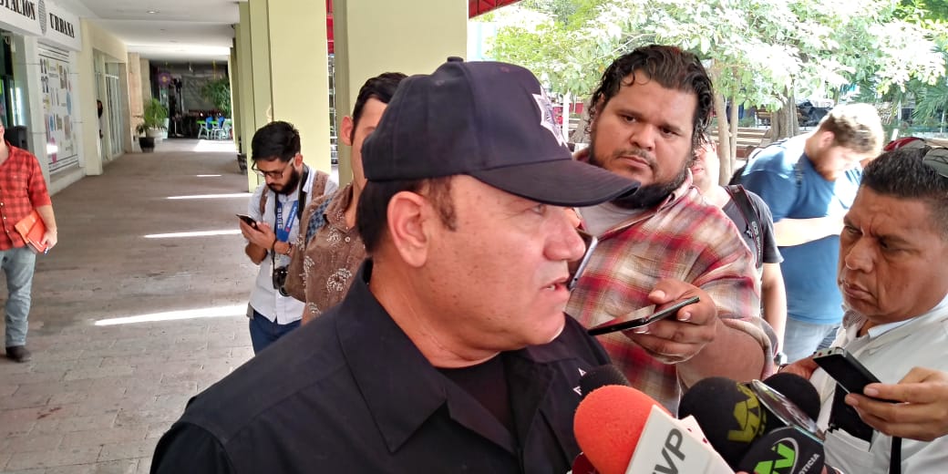 El director de la Policía Estatal Preventiva de Sinaloa, Joel Ernesto Soto. (José Luis Pérez)